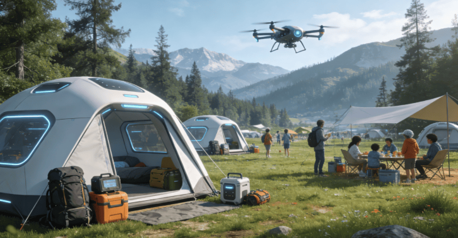 方露营经济的核心密码与发展全景瓦力游戏利多星智投：不止诗和远(图1)